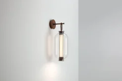 Pamono Transparent Glass Bai a Ba Ba Wall Lamp by Parachilna> Wall Lights & Sconces
