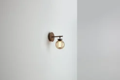 Pamono Transparent Glass Bai a Ba Ba Wall Lamp by Parachilna><noscript><img width=