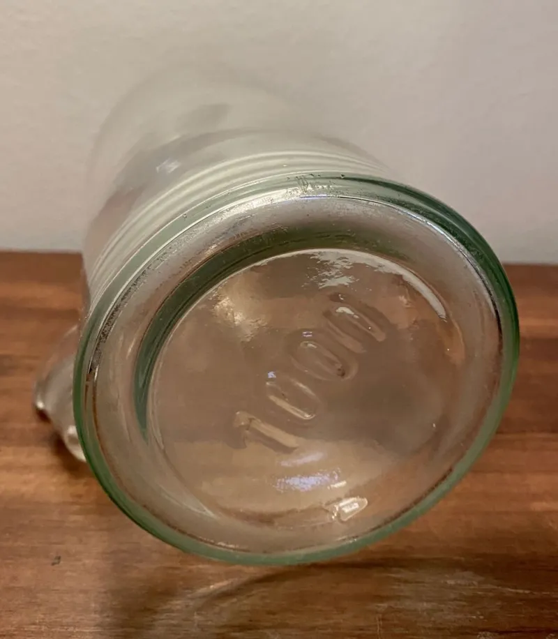 Pamono Transparent Pharmacy Bottle, 1950s> Bottles, Carafes & Jugs