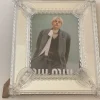 Outlet Pamono Transparent Photo Frame Mirror in Murano Glass by Simoeng