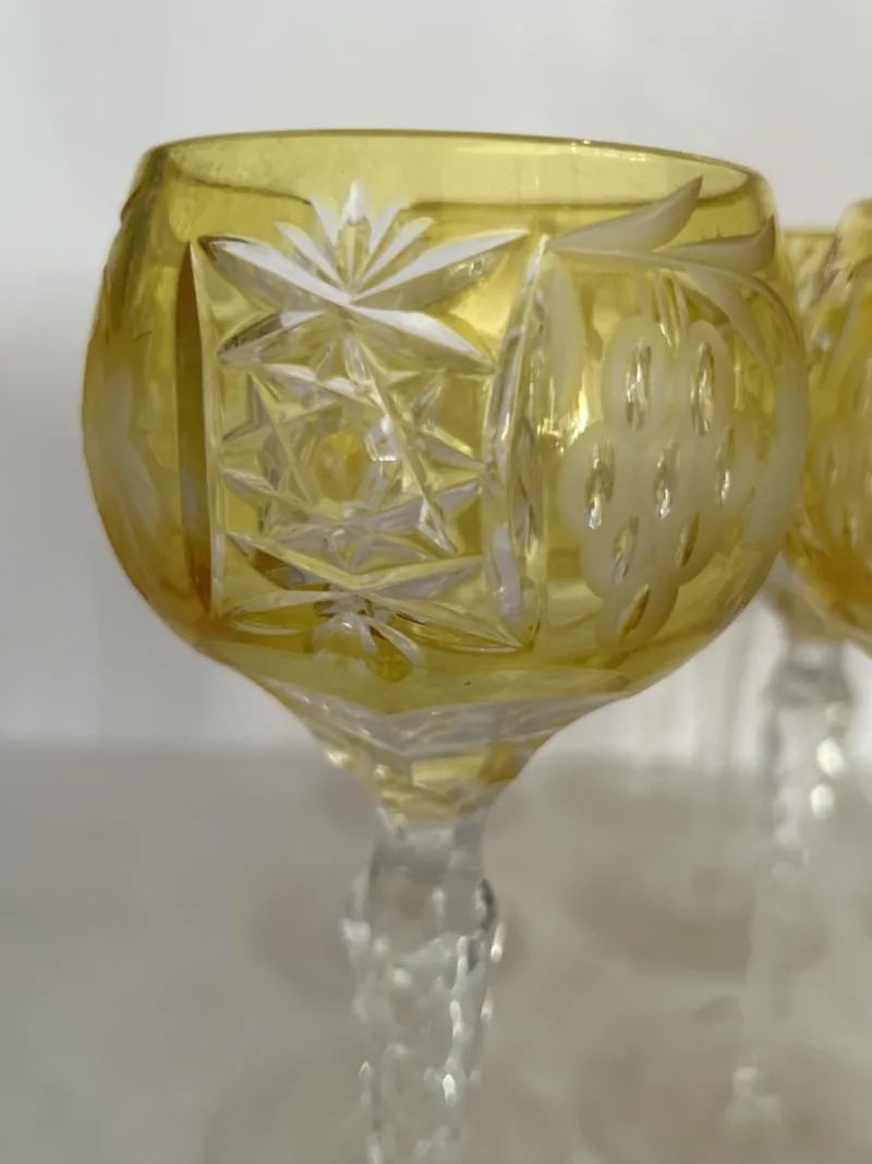 Pamono Traube Wine Hock from Nachtmann, 1970s, Set of 12> Glassware