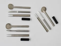 Clearance Pamono Travel Cuttlery by Carla Nencioni and Armando Moleri for Zani, 1971, Set of 3