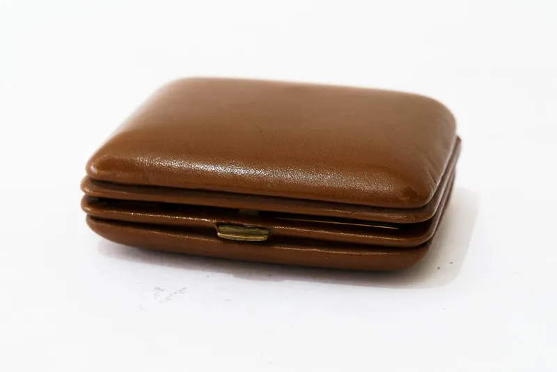 Pamono Travel Leather Alarm Clock from Junghans, 1960s> Clocks