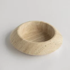 Pamono Travertine Eclipse Bowl from Kiwano Concept> Tabletop|Bowls