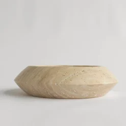 Pamono Travertine Eclipse Bowl from Kiwano Concept><noscript><img width=
