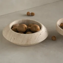 Pamono Travertine Eclipse Bowl from Kiwano Concept><noscript><img width=