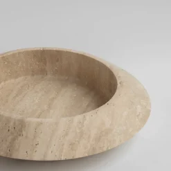Pamono Travertine Eclipse Bowl from Kiwano Concept><noscript><img width=
