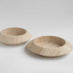 Pamono Travertine Eclipse Bowl from Kiwano Concept><noscript><img width=