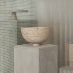 Pamono Travertine Fruit Bowl Centerpiece from Kiwano Concept><noscript><img width=