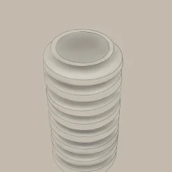 Sale Pamono Travertine Layer Vase from Kiwano Concept