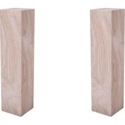 Pamono Travertine Marble Columns, Set of 2> Pedestals And Columns