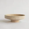 Clearance Pamono Travertine Narrow Bowl from Kiwano Concept