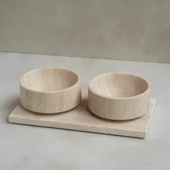 Pamono Travertine Pet Bowl from Kiwano Concept><noscript><img width=