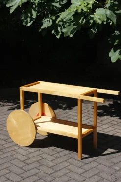 Outlet Pamono Trendy Trolley Cart in Birch by Magnus Engman for Ikea, 2014