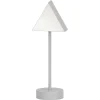 New Pamono Triangle Box Nickel Desk Light by Atelier Areti