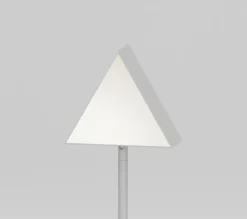 New Pamono Triangle Box Nickel Desk Light by Atelier Areti