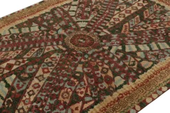 Clearance Pamono Tribal Style Rug in Geometric Pattern from R&K Principal Jahanshah Nazmiyal