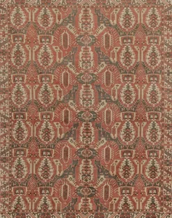Pamono Tribal Style Rug with Geometric Patterns from R&K Principal Jahanshah Nazmiyal