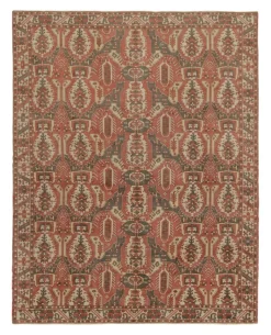 Pamono Tribal Style Rug with Geometric Patterns from R&K Principal Jahanshah Nazmiyal