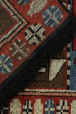 Online Pamono Tribal Style Rug with Patterns from R&K Principal Jahanshah Nazmiyal