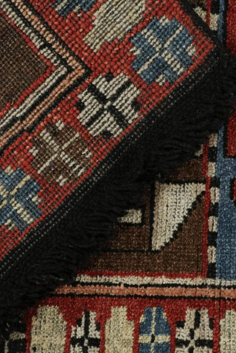 Online Pamono Tribal Style Rug with Patterns from R&K Principal Jahanshah Nazmiyal