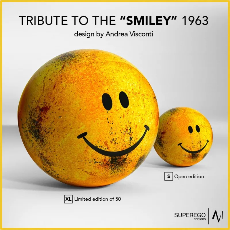 Outlet Pamono Tribute to Smile 1963 Rug by Andrea Visconti for Superego Editions