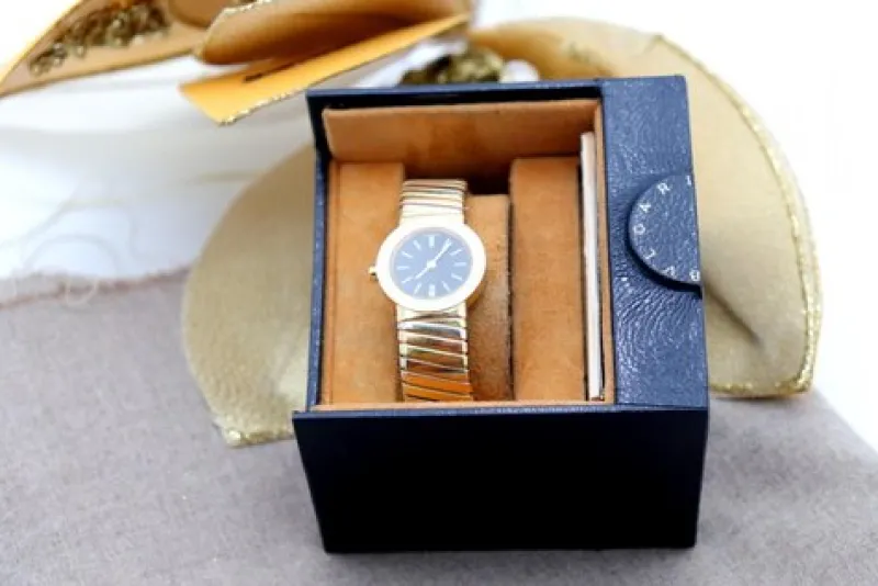 Hot Pamono Tricolor Gold Watch from Bulgari