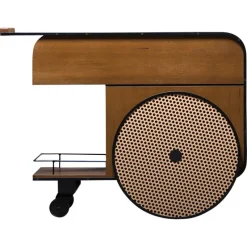 Pamono Trink Bar Cart in Teak by Karl Chucri and Rami Boushdid for Kann Design