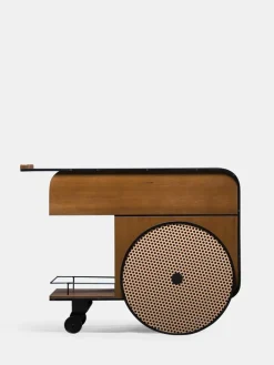 Pamono Trink Bar Cart in Teak by Karl Chucri and Rami Boushdid for Kann Design