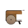 Pamono Trink Teak Bar Cart by Studio Caramel for Kann Design> Storage|Tables