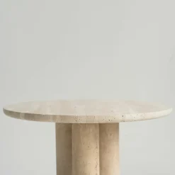 Pamono Trio No. II Travertine Side Table from Kiwano Concept> Tables