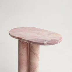 Pamono Trio No. III Pink Marble Side Table from Kiwano Concept> Tables