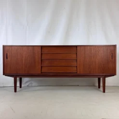 Pamono Trio Teak Sideboard by Nils Jonsson for Troeds, 1960s