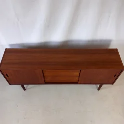 Pamono Trio Teak Sideboard by Nils Jonsson for Troeds, 1960s