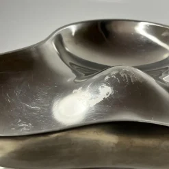 Best Pamono Tripartite Dish in Stainless Steel by Karim Rashid for Georg Jensen, Denmark, 1970s