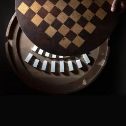 Pamono Trojan XXI Chess Set and Table from Futuro Studio, Set of 37><noscript><img width=