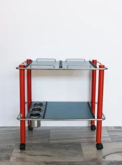 Pamono Trolley by Bieffeplast Padova, 1970s> Serving Bar Carts & Trolleys
