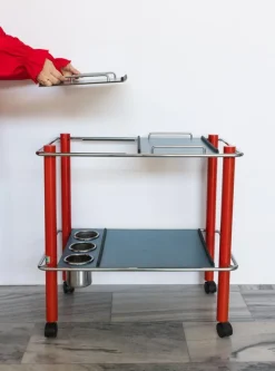 Pamono Trolley by Bieffeplast Padova, 1970s><noscript><img width=