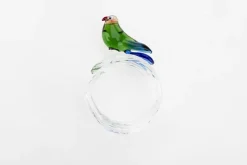 Sale Pamono Tropical Birds Napkin Rings from Casa Rialto, Set of 6