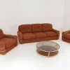 Pamono Tropicana Seating Set by Agostino Lescai for Bedding Brevetti, 1970s, Set of 3> Living Room Sets