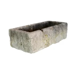 Pamono Trough in Stone, 1900s> Planters And Jardiniere