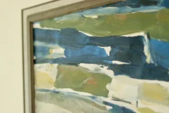 New Pamono Tryggve Örn, Abstract Composition, Mid-20th Century, Oil on Canvas
