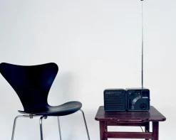 Pamono Ts 505 Portable Cube Radio by Richard Sapper & Maro Zanuso for Brionvega, Italy, 1970s><noscript><img width=