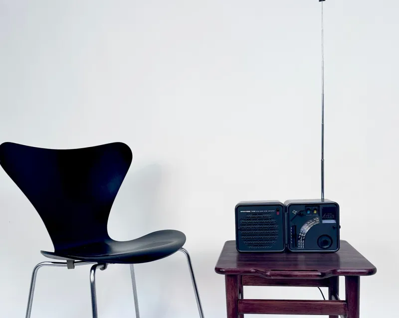 Pamono Ts 505 Portable Cube Radio by Richard Sapper & Maro Zanuso for Brionvega, Italy, 1970s> Electronics