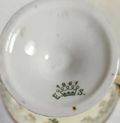 Discount Pamono Tête a Tête Service in Saxony Porcelain, 19th Century, Set of 7