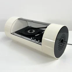 Pamono Tube Turntable Stereo Console by Yonel Lebovici for Paam, 1968> Electronics