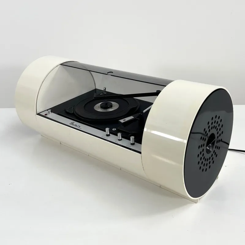 Pamono Tube Turntable Stereo Console by Yonel Lebovici for Paam, 1968> Electronics