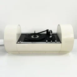 Pamono Tube Turntable Stereo Console by Yonel Lebovici for Paam, 1968> Electronics