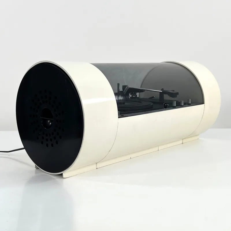 Pamono Tube Turntable Stereo Console by Yonel Lebovici for Paam, 1968> Electronics