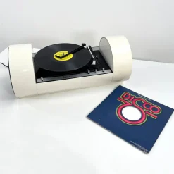 Pamono Tube Turntable Stereo Console by Yonel Lebovici for Paam, 1968><noscript><img width=